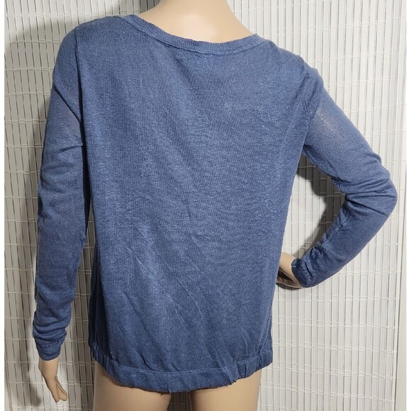 Dip Longsleeve Top For Women Size XS 55% Linen - Picture 4 of 13
